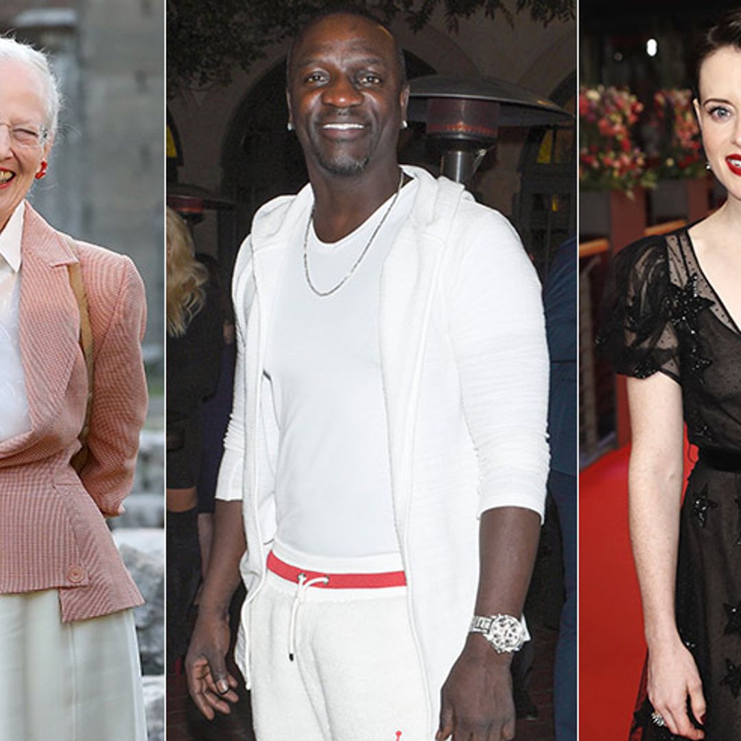 Celebrity birthdays 16 April: Claire Foy, Queen Margrethe and Akon