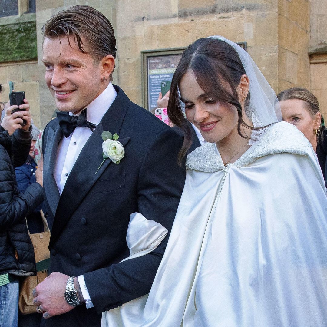 Adam Peaty's £100k wedding accessory steals the show