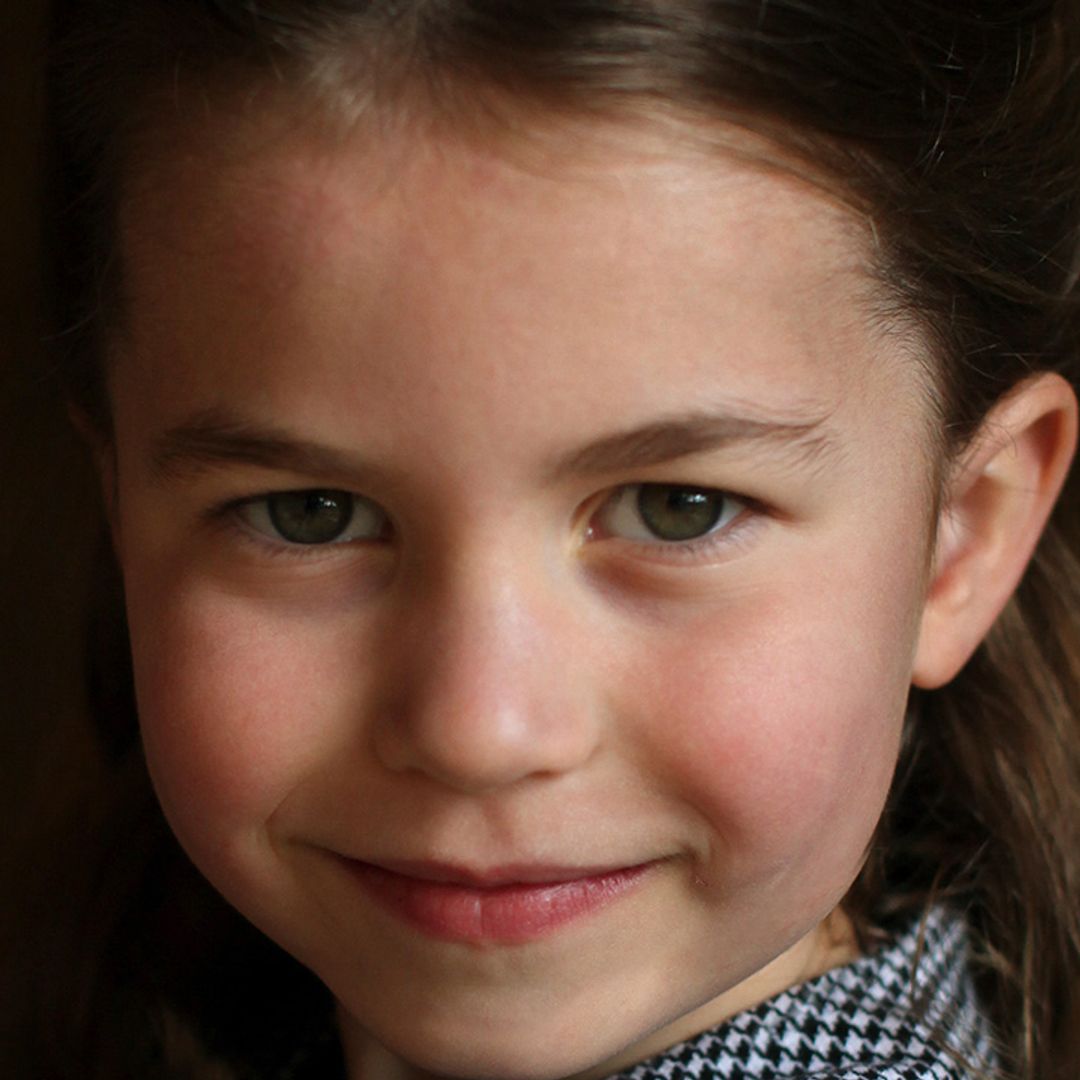 Princess Charlotte wears adorable Zara checked dress in new birthday pictures