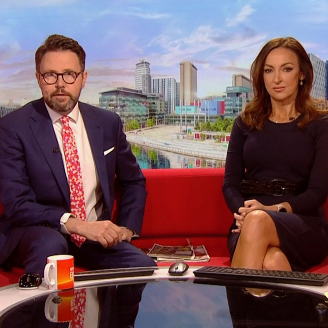 BBC Breakfast's Sally Nugent caught off-guard making unexpected gesture on air