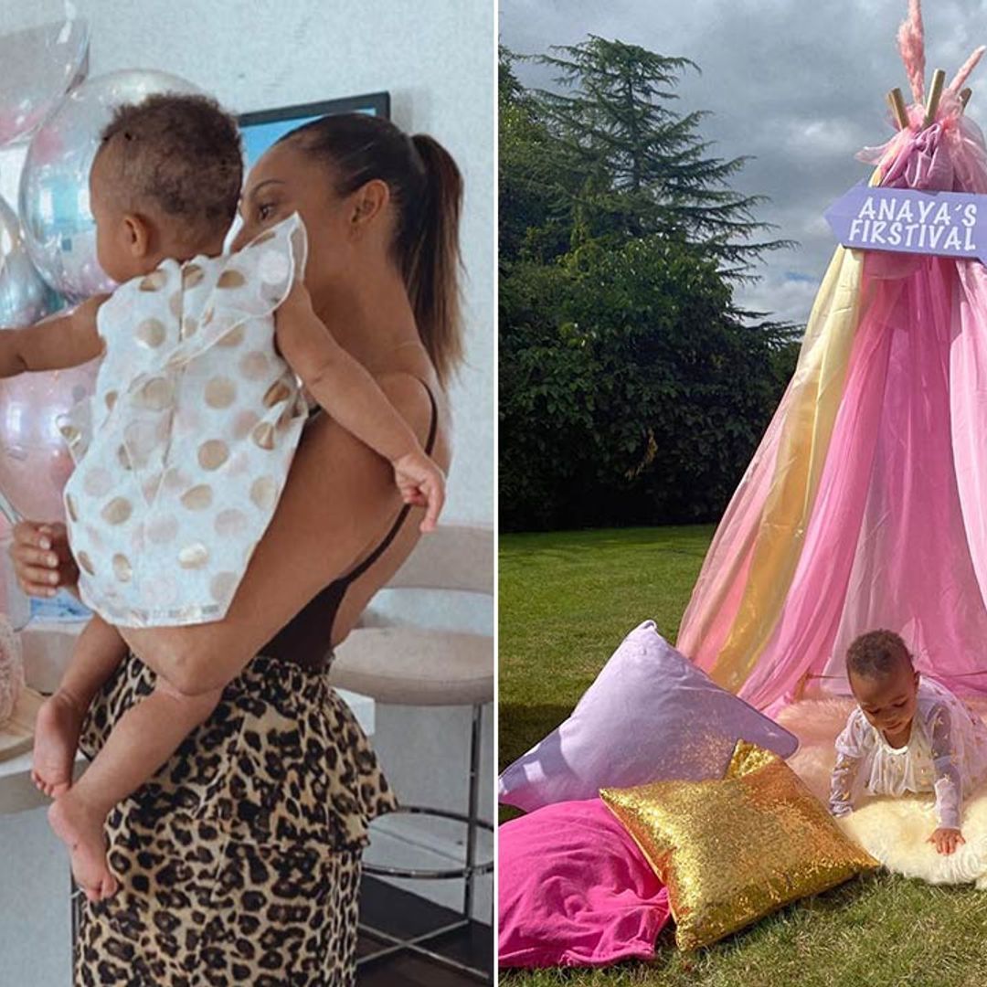 Inside Alesha Dixon's daughter Anaya's jaw-dropping first birthday festival