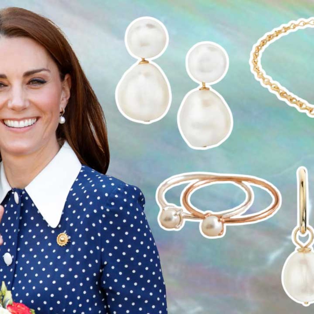 The best pearl jewellery you can shop right now if you're inspired by Kate Middleton