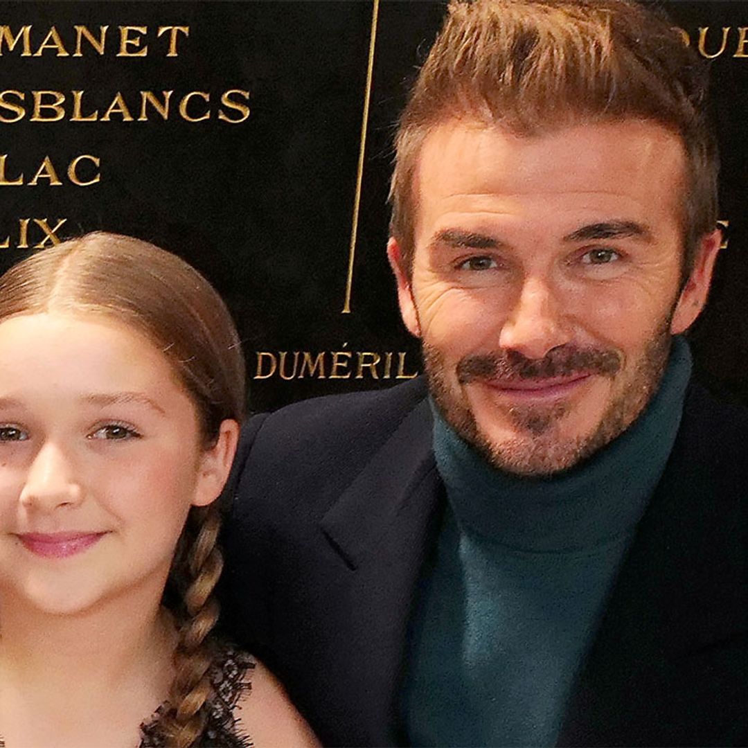 David Beckham's adorable morning with daughter Harper will melt your heart
