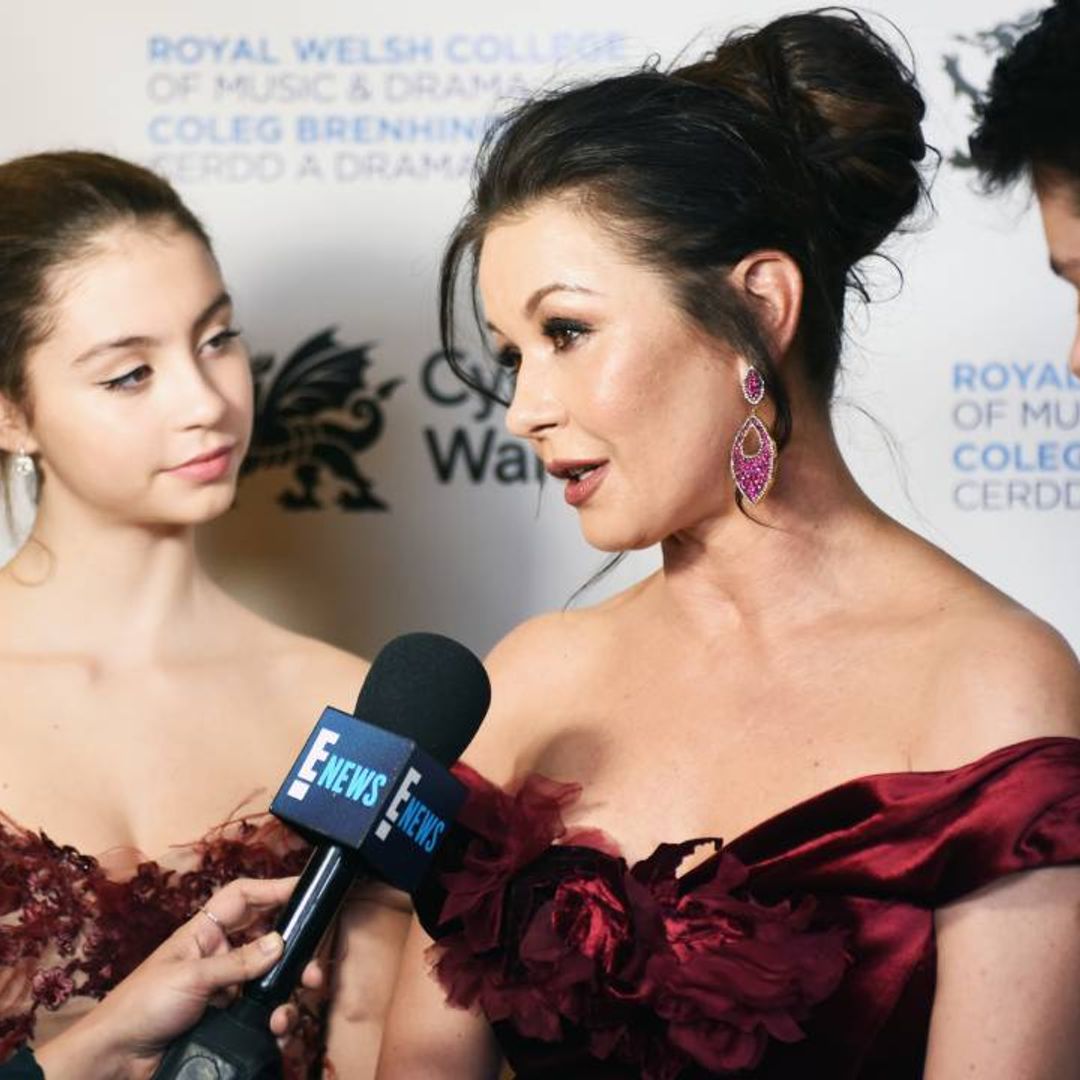Catherine Zeta-Jones makes surprise revelation about children Dylan and Carys