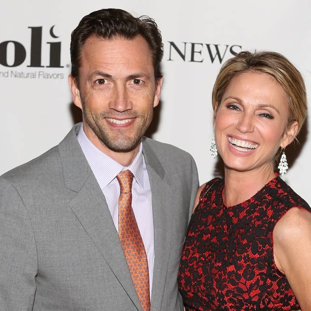 Amy Robach celebrates huge milestone with her husband