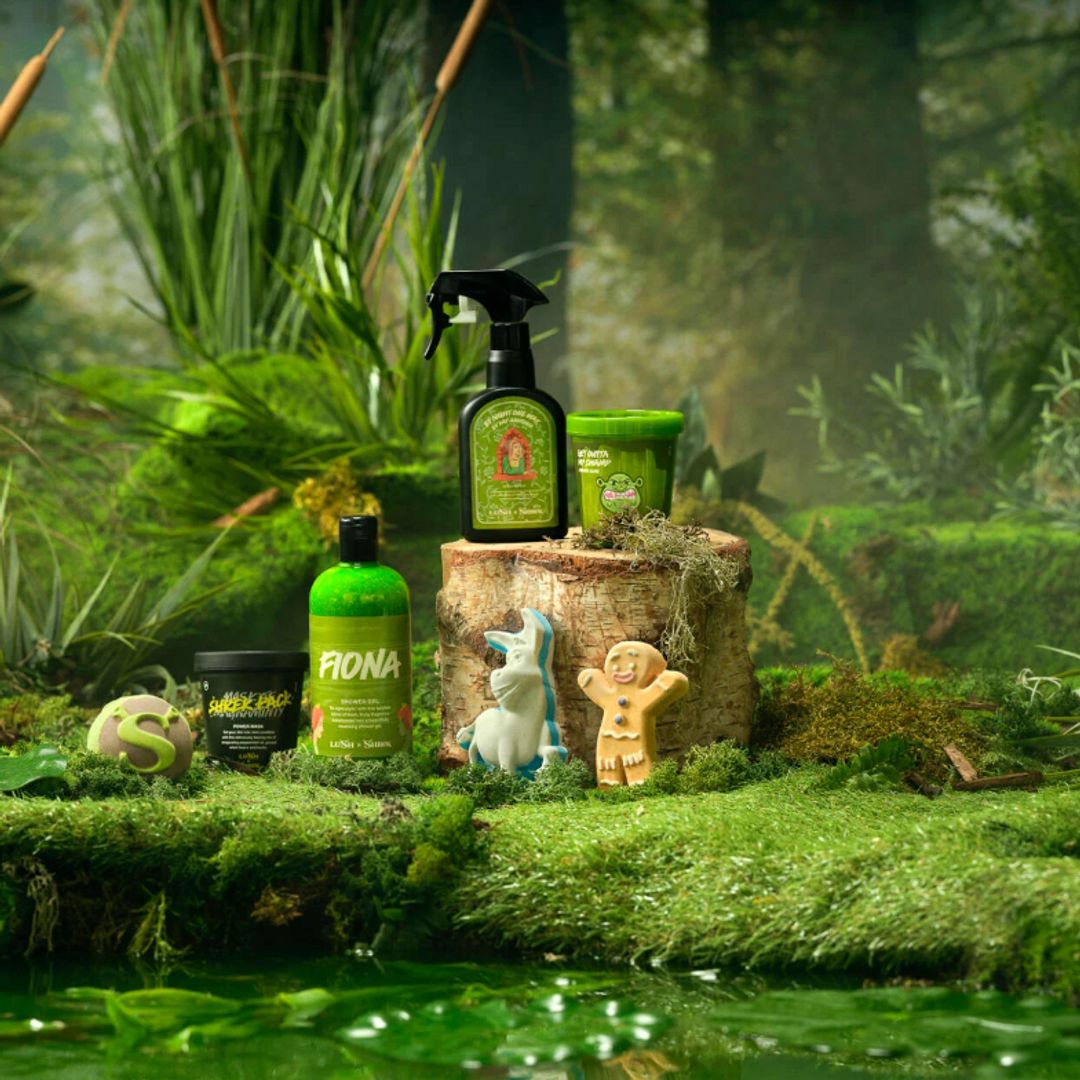 Lush has just launched a Shrek-themed beauty collection