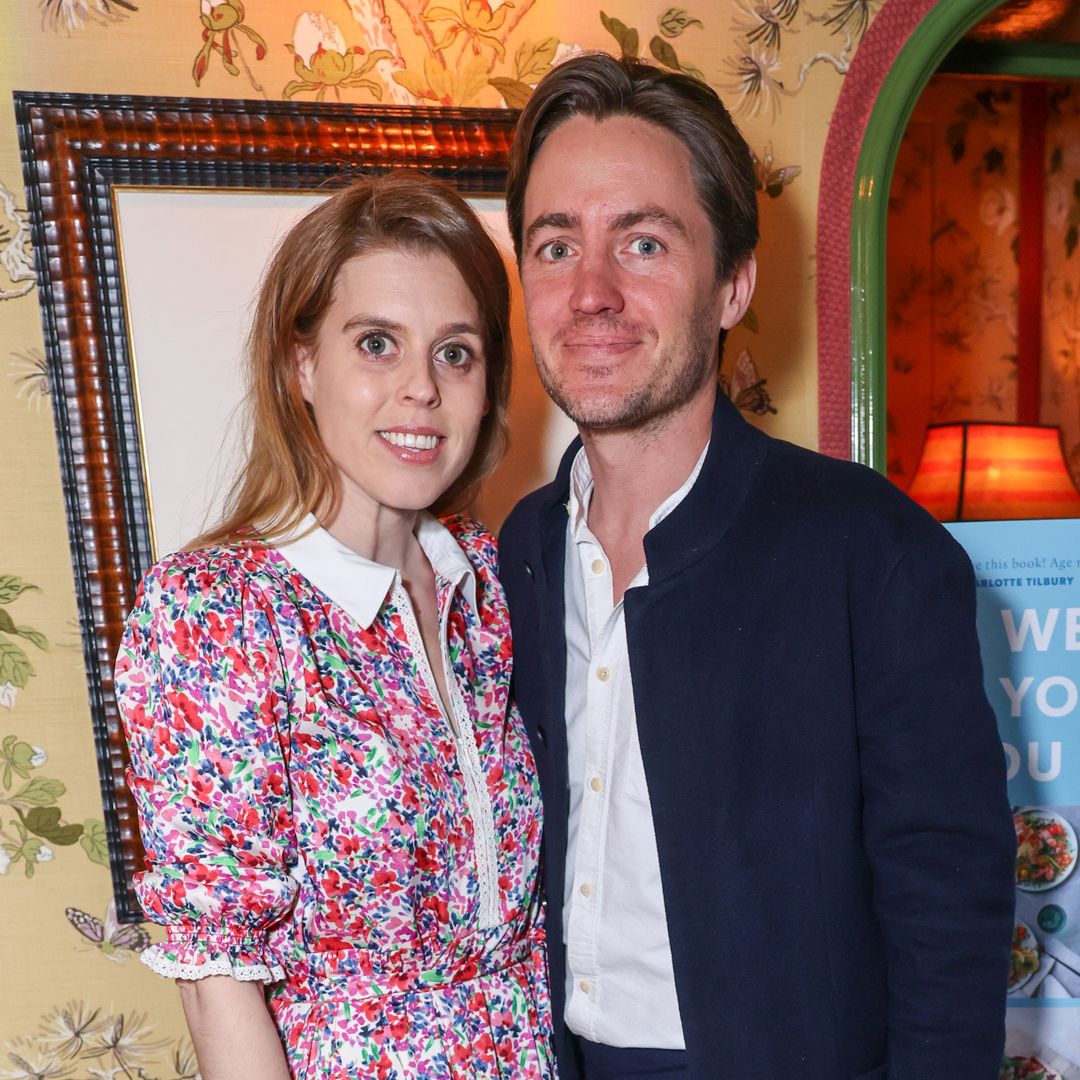Princess Beatrice charms in pink floral mini dress for London night out