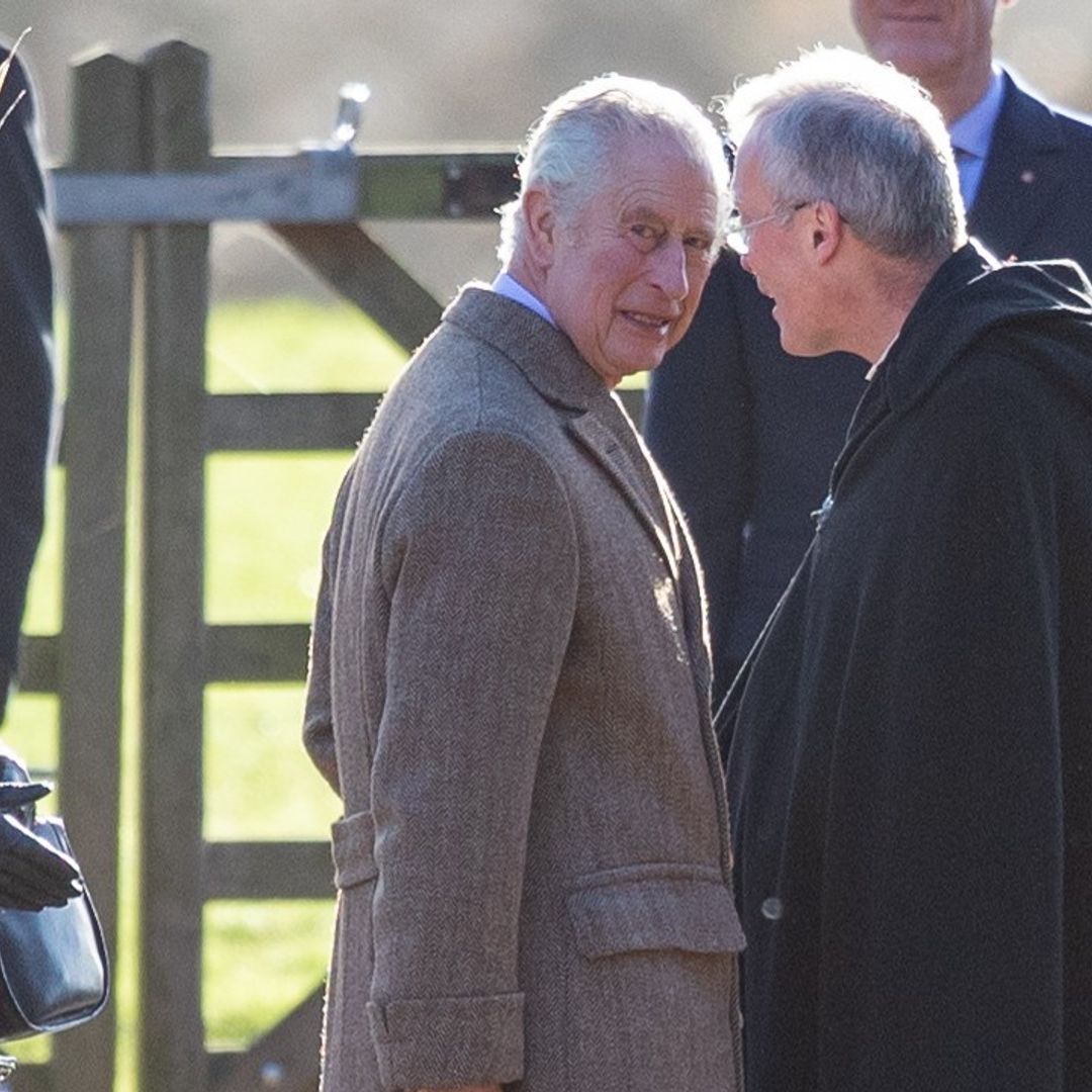 King Charles and Queen Consort Camilla in good spirits as they attend church at Sandringham on New Year's Day