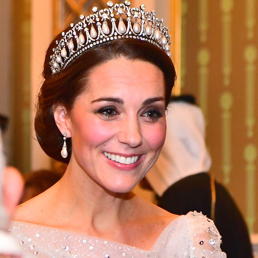 Why Princess Kate was loaned Princess Diana's sparkling royal tiara as a wedding gift