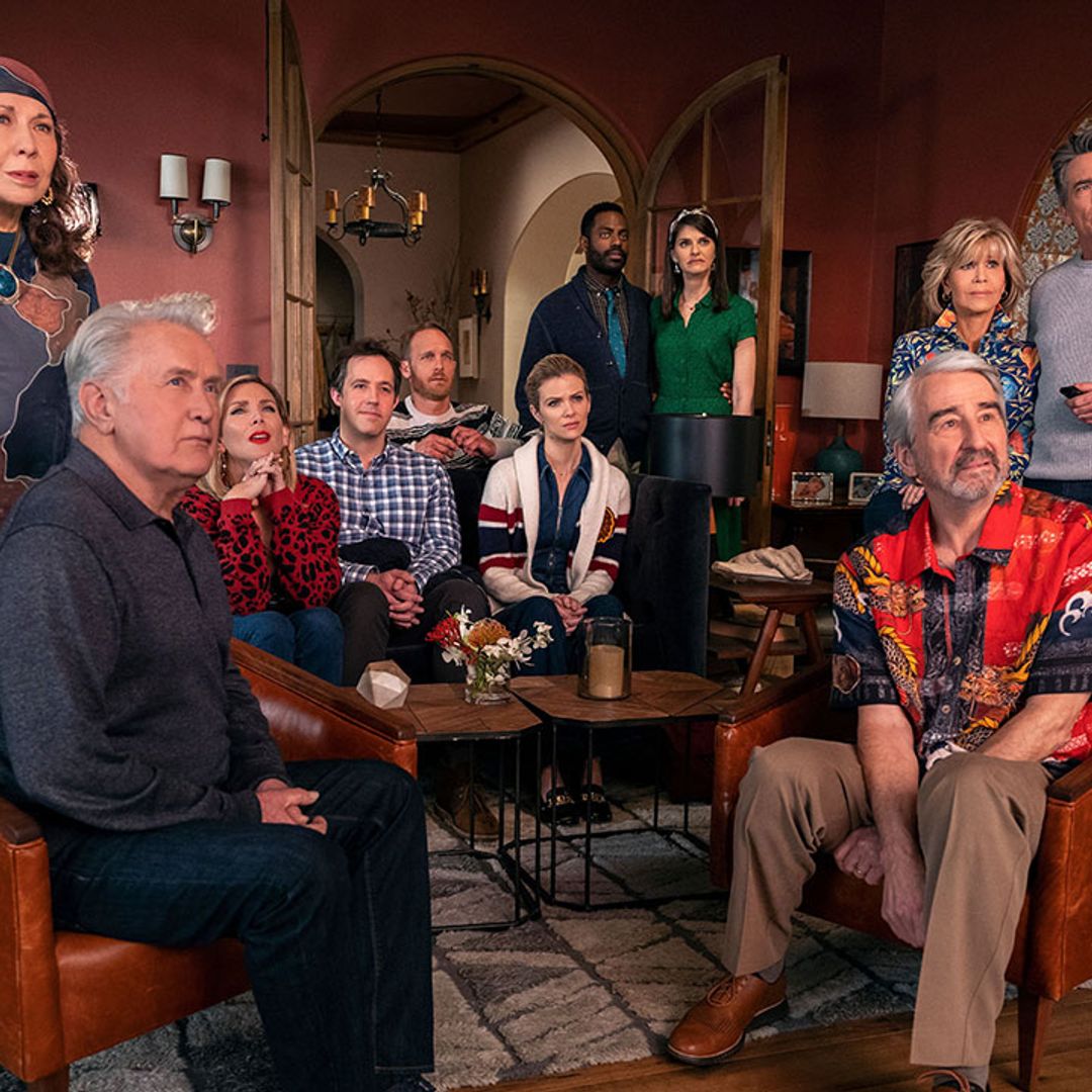 See the cast of Grace and Frankie and their families
