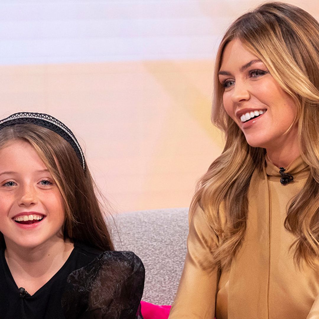 Abbey Clancy 'so proud' of daughter Sophia as she follows in dad Peter Crouch's footsteps