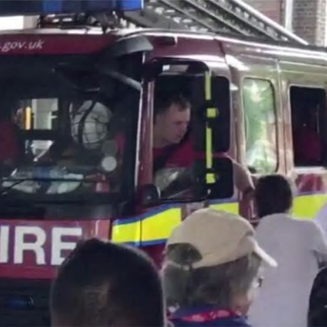 London firefighters reduced to tears as they are applauded by Grenfell Tower crowds