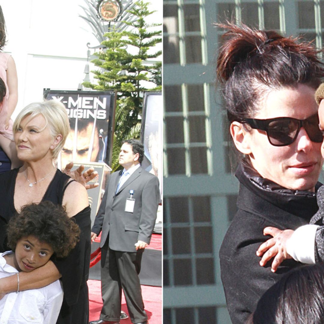 From Sandra Bullock to Tom Selleck and Hugh Jackman: Celebrities who have adopted children