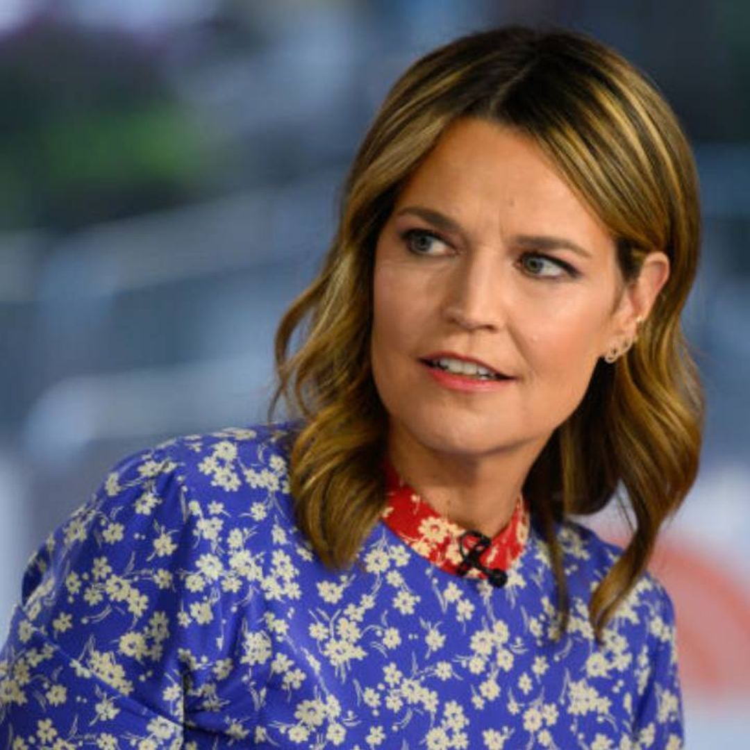 Savannah Guthrie causes a stir with her working from home setup