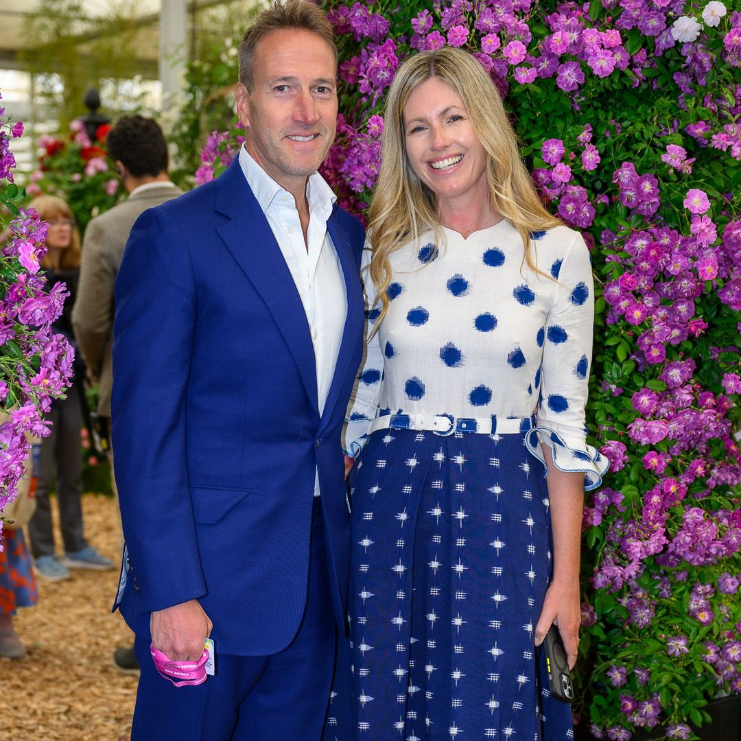 Ben Fogle's teenage son, 16, towers over mother Marina with his ultra-long legs