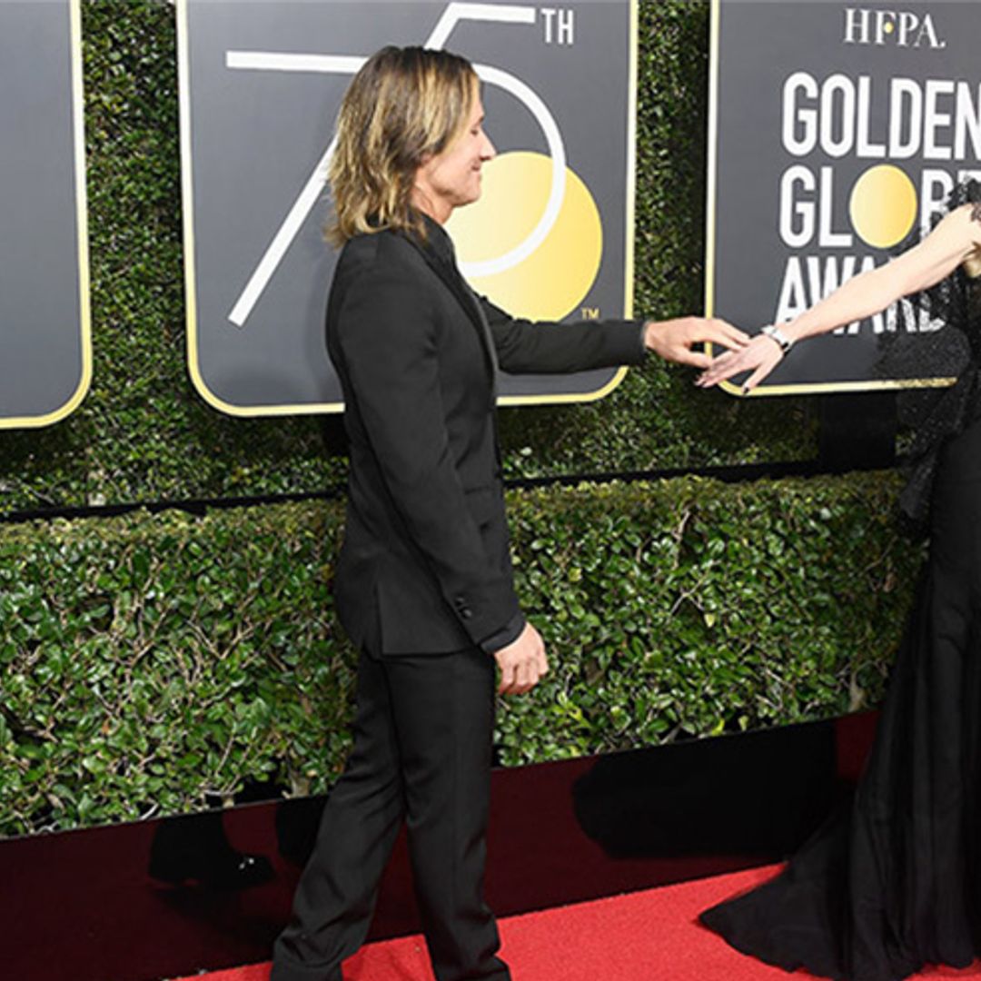 Nicole Kidman and Keith Urban were couple goals at the 2018 Golden Globes