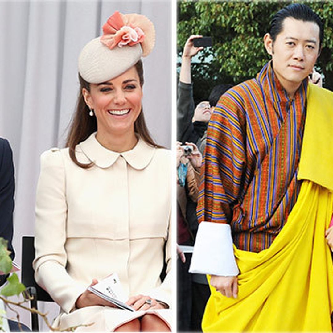 The Duke and Duchess of Cambridge to meet the King and Queen of Bhutan (the Will and Kate of the Himalayas)