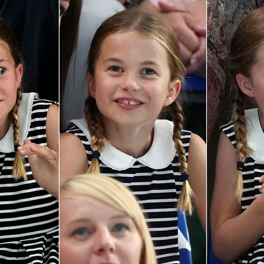 Princess Charlotte's rollercoaster of emotions at Commonwealth Games - best photos