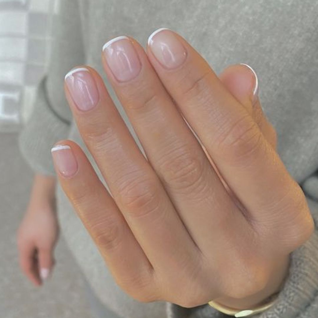 The 'Glow French' is the radiant nail trend set to rule 2026 - how to get the look at home