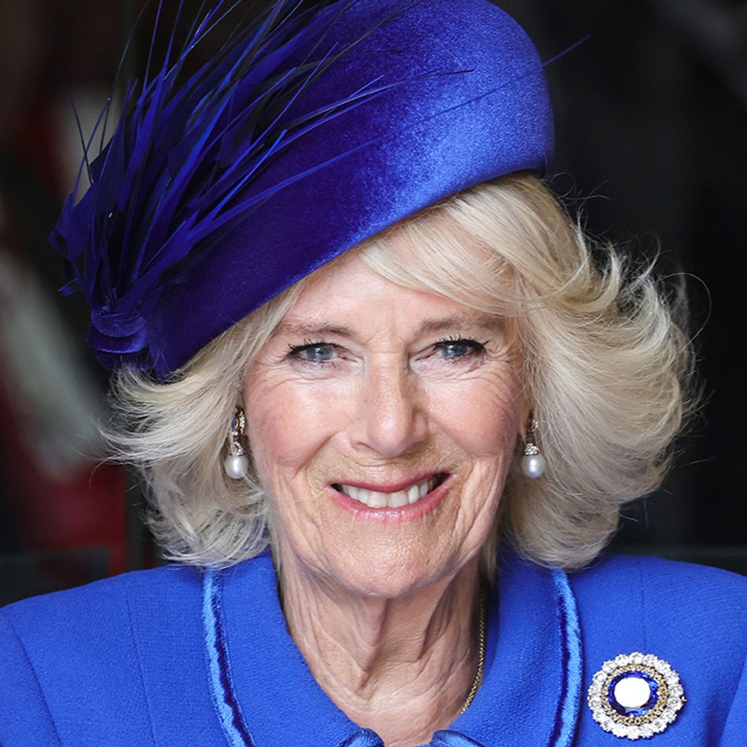 Queen Consort Camilla dons sparkling festive accessory for royal