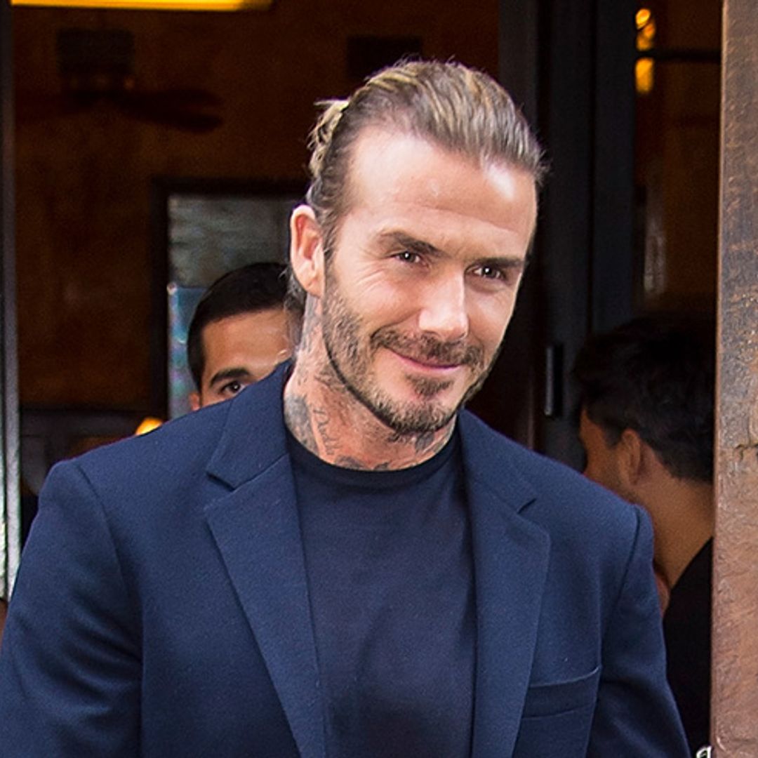David Beckham responds to claims he has had Botox