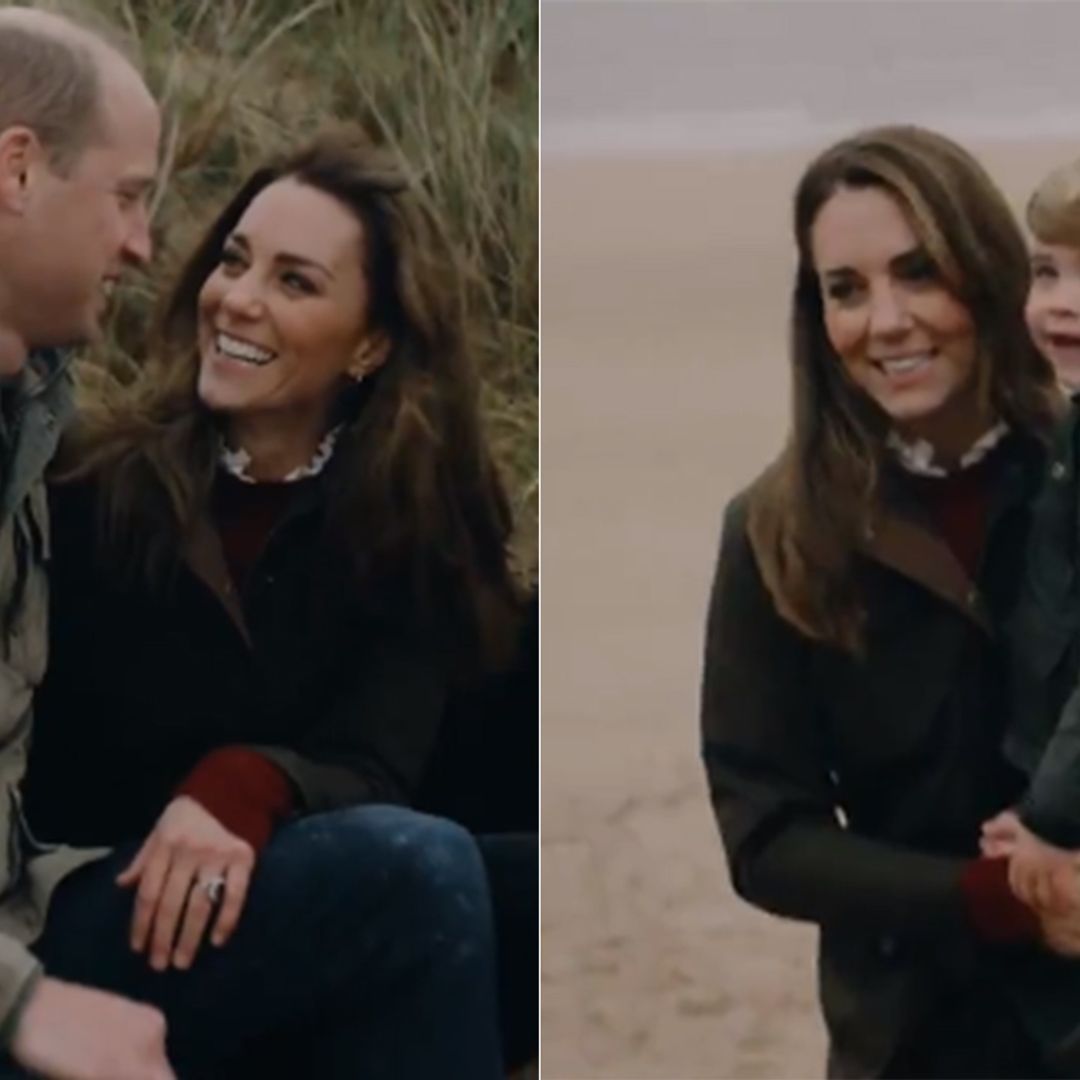 Prince William and Kate Middleton's never-before-seen home video with their children will melt your heart