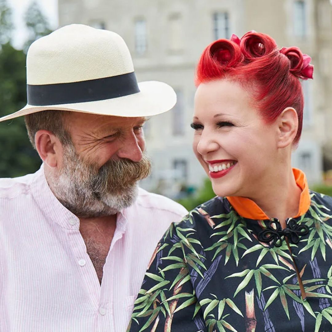 Dick and Angel Strawbridge are picture of marital bliss in rare date night snap