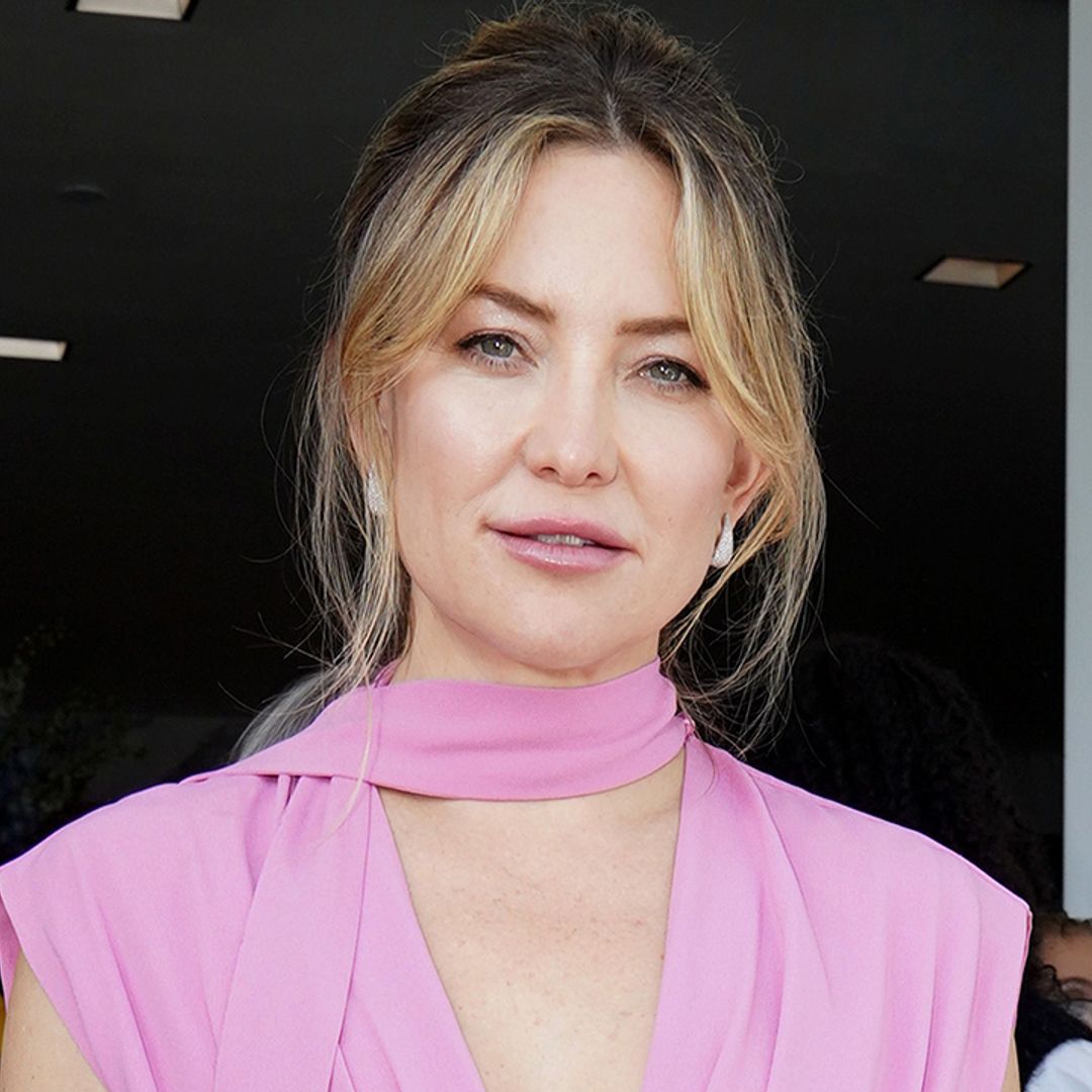 Kate Hudson channels Hollywood glamour in belted dress with the prettiest detail