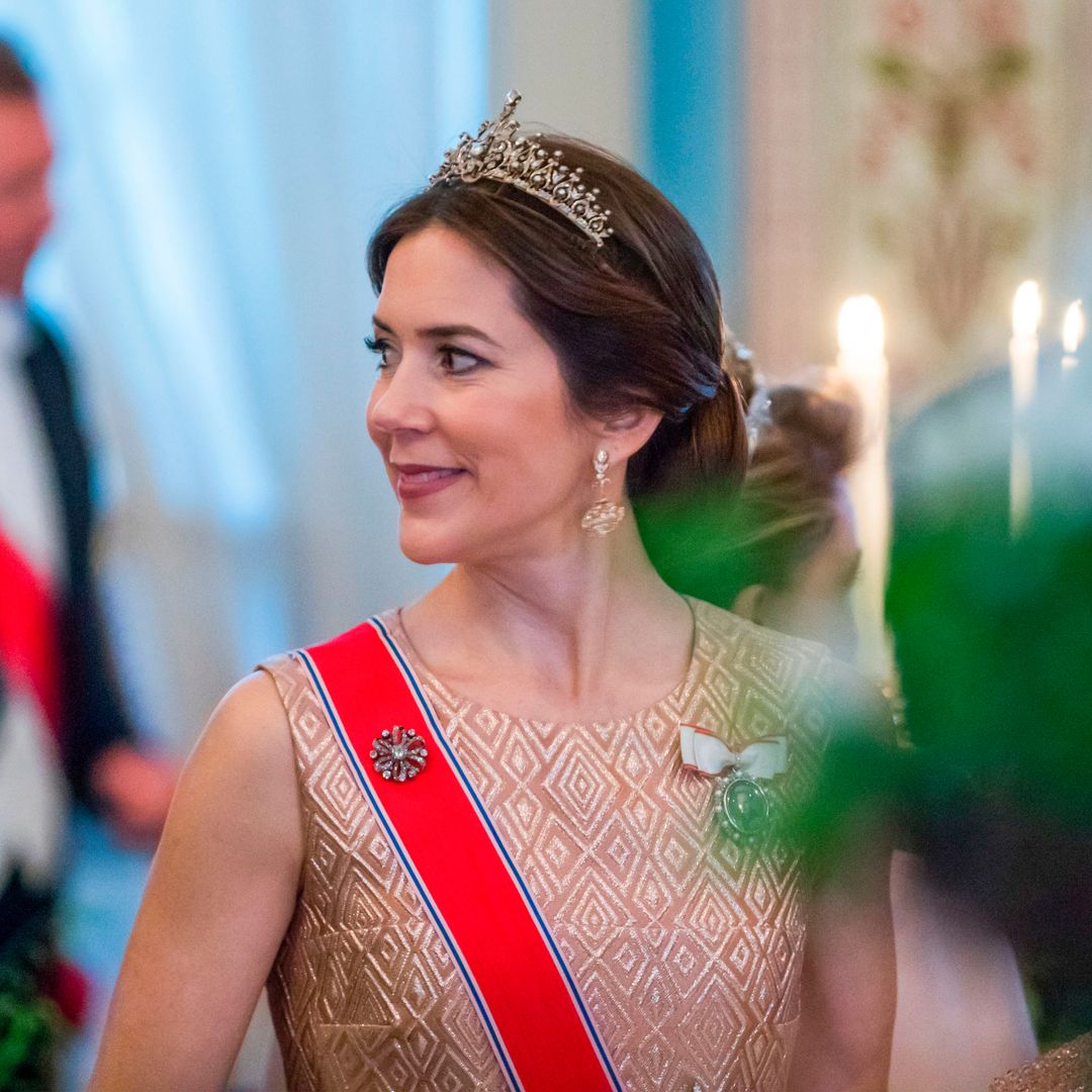 Queen Mary of Denmark stuns in red dress as she reflects on first year as queen