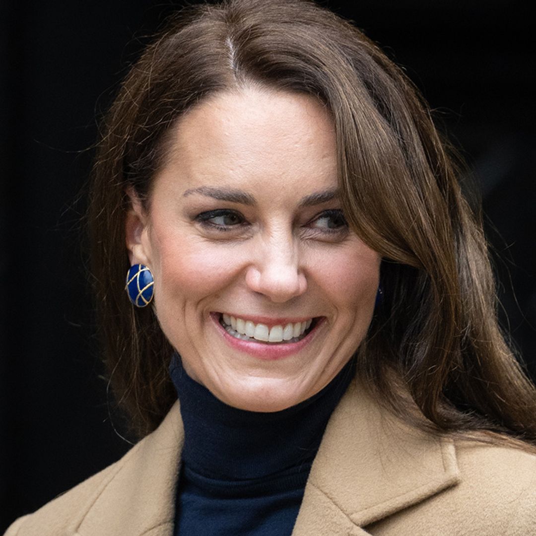 Princess Kate spellbinds in her boldest coat look yet during wholesome outing