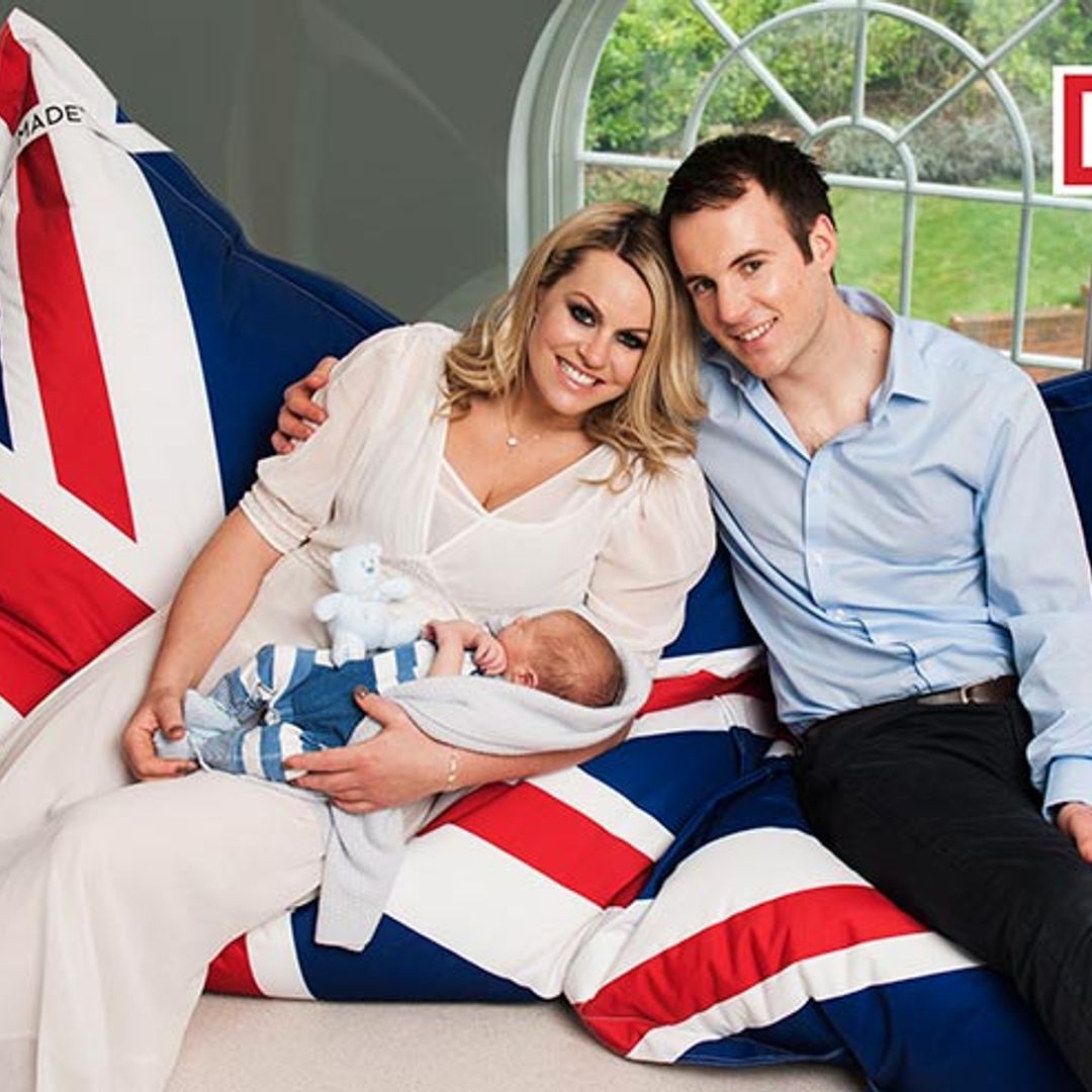 Exclusive! Chemmy Alcott introduces her baby son Locki