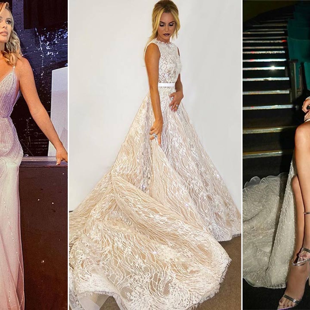 12 of Amanda Holden's most unforgettable bridal inspired looks