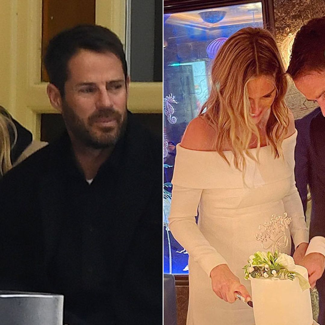 Jamie Redknapp and new wife Frida Andersson look smitten the morning after surprise wedding