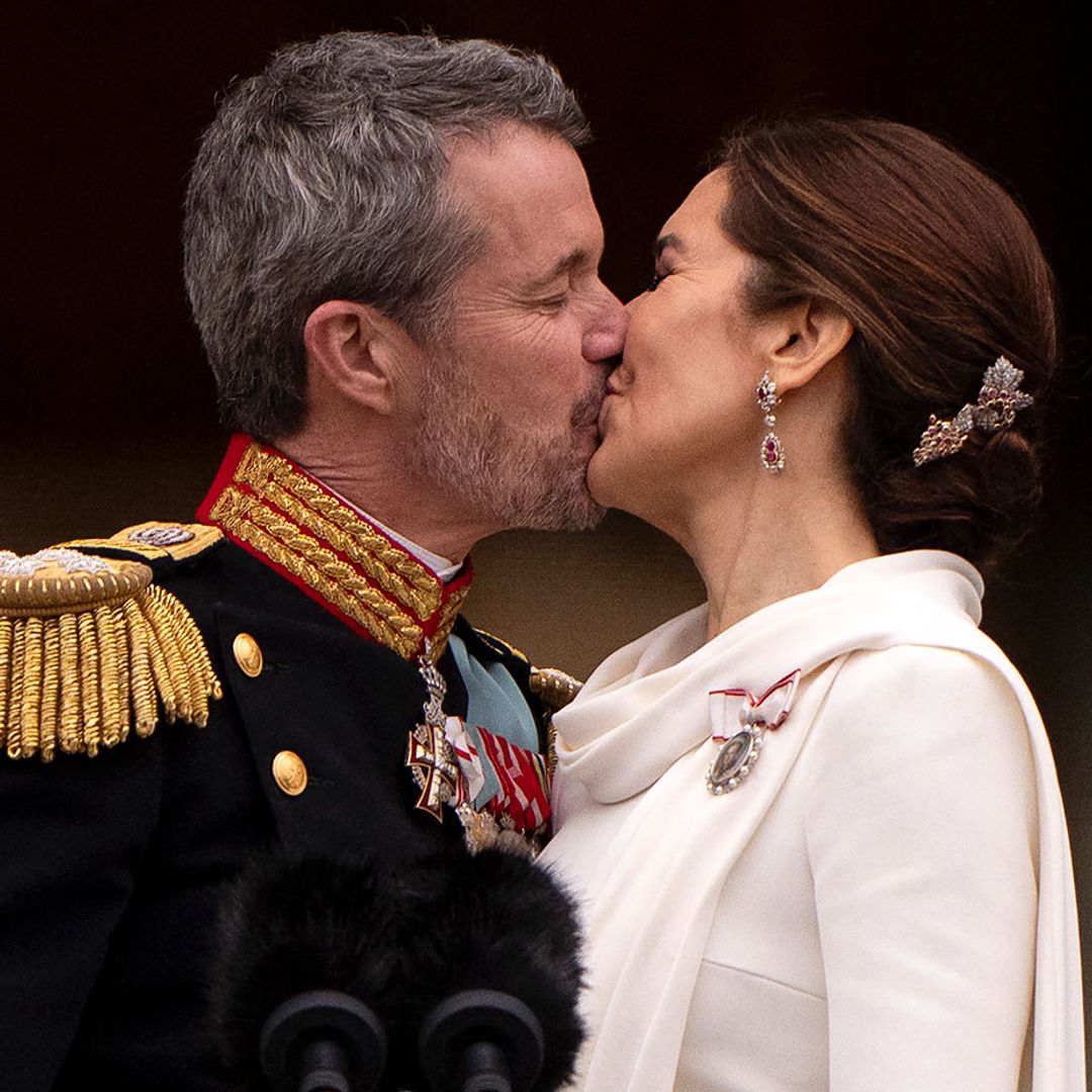 Princess Isabella has sweet reaction to her parents King Frederik and Queen Mary's public kiss