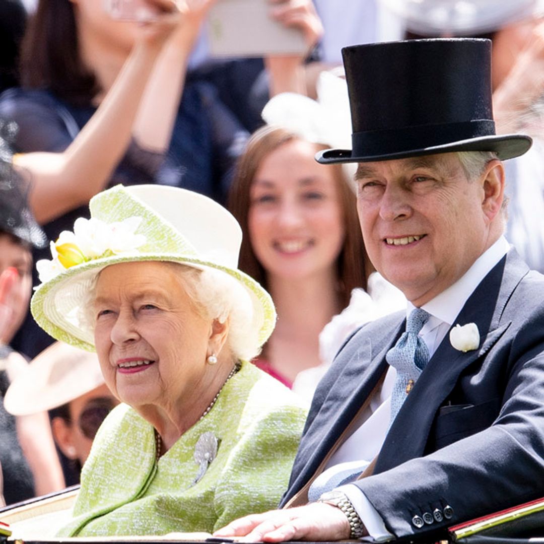 The Queen marks Prince Andrew's milestone birthday