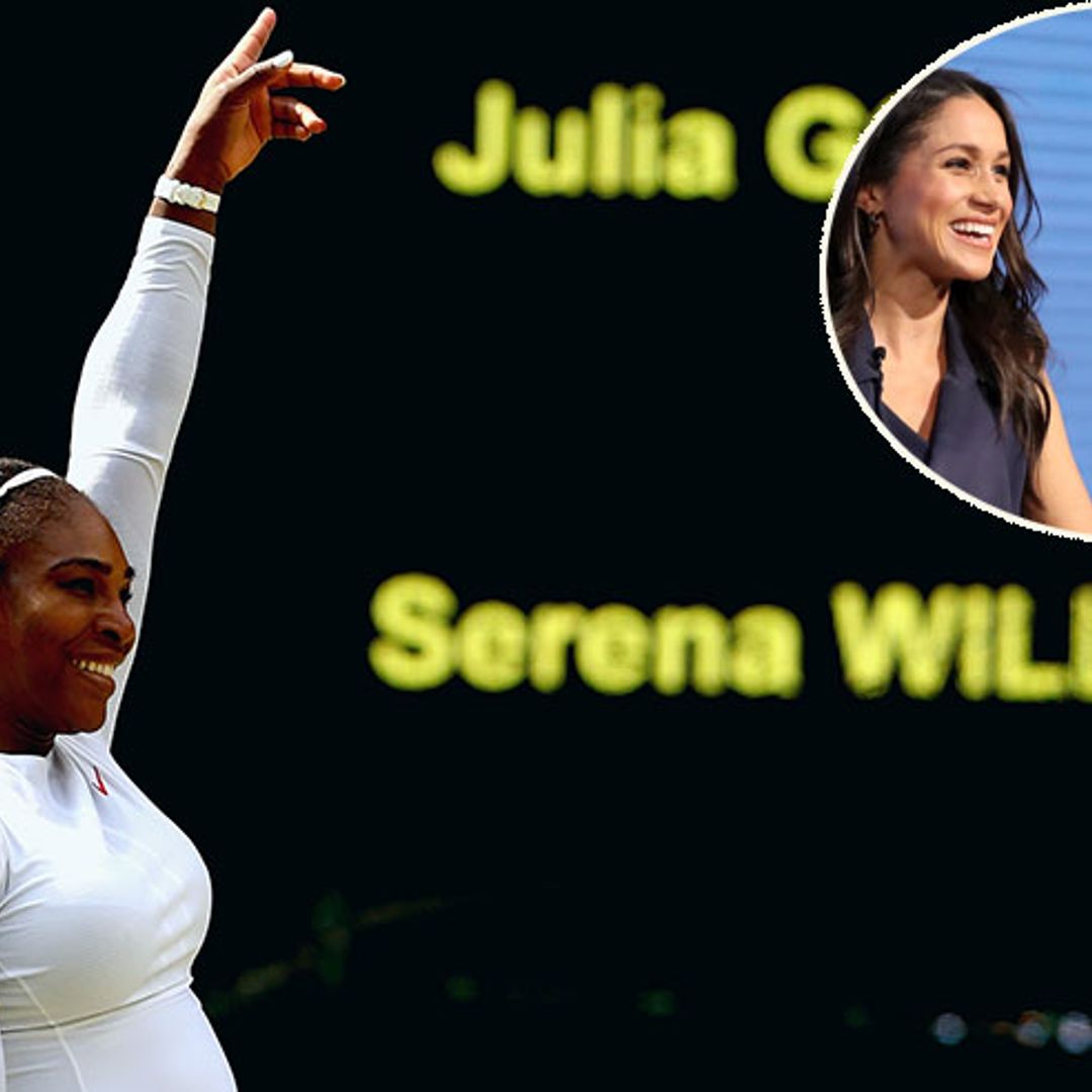 This was Serena Williams' reaction to Kate Middleton and Meghan Markle attending Wimbledon final