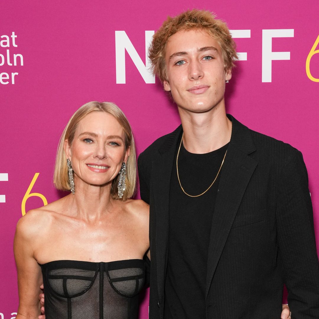 Naomi Watts' son, 17, displays his staggering height as he supports his mom on her big night