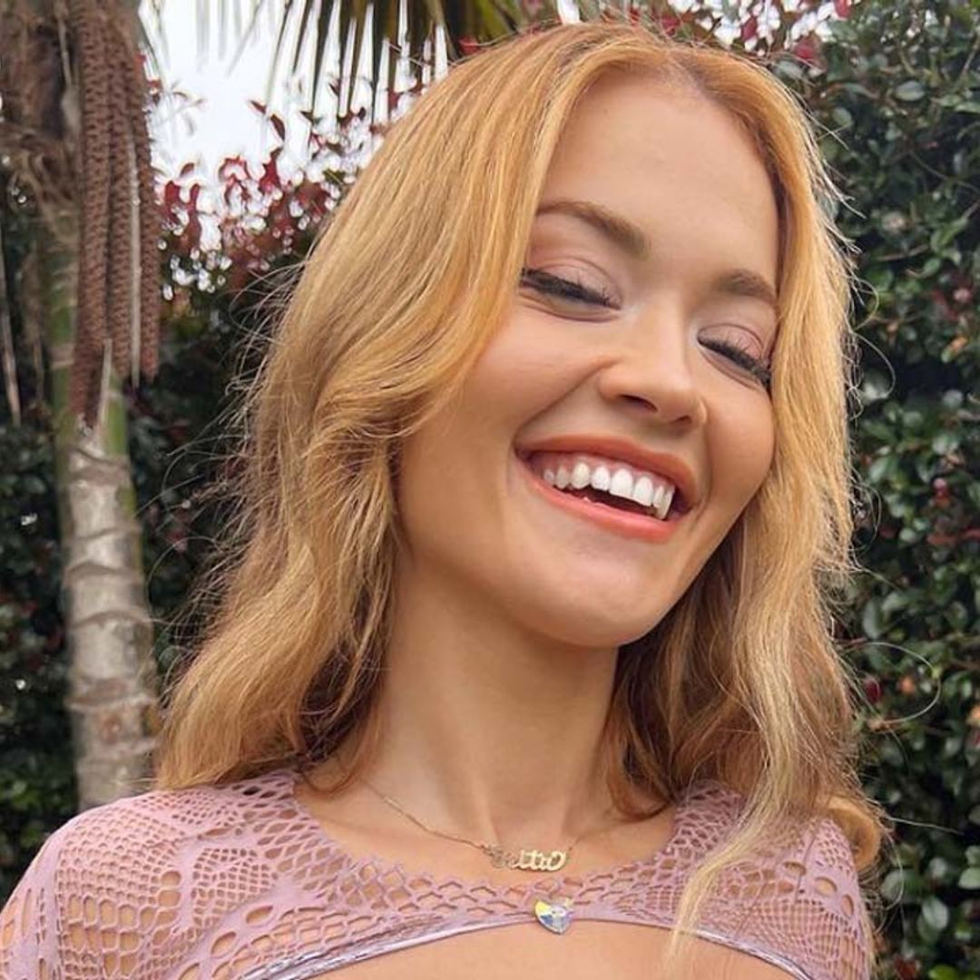 Rita Ora looks seriously incredible in edgy cut-out micro dress