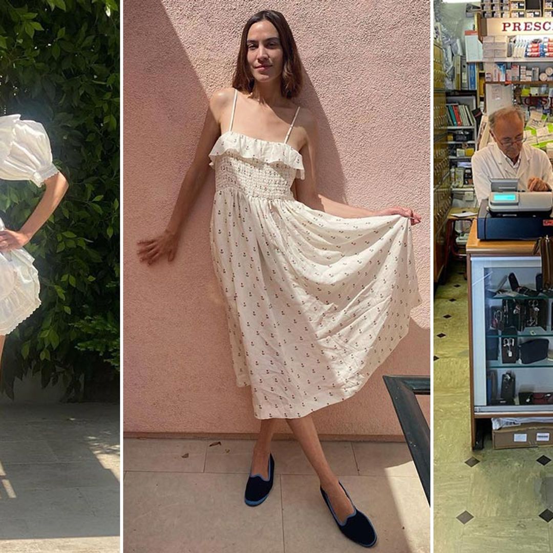 Alexa Chung just made it official, ballet pumps are back