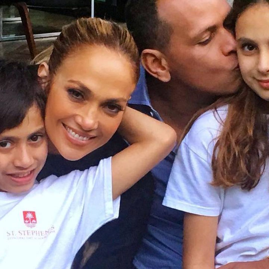 Jennifer Lopez's former stepdaughter is so grown up in rare photo with dad Alex Rodriguez