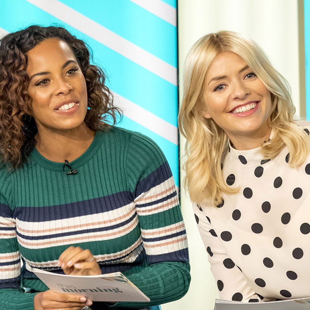 Holly Willoughby & Rochelle Humes share sweet photo of mini-me daughters on holiday!
