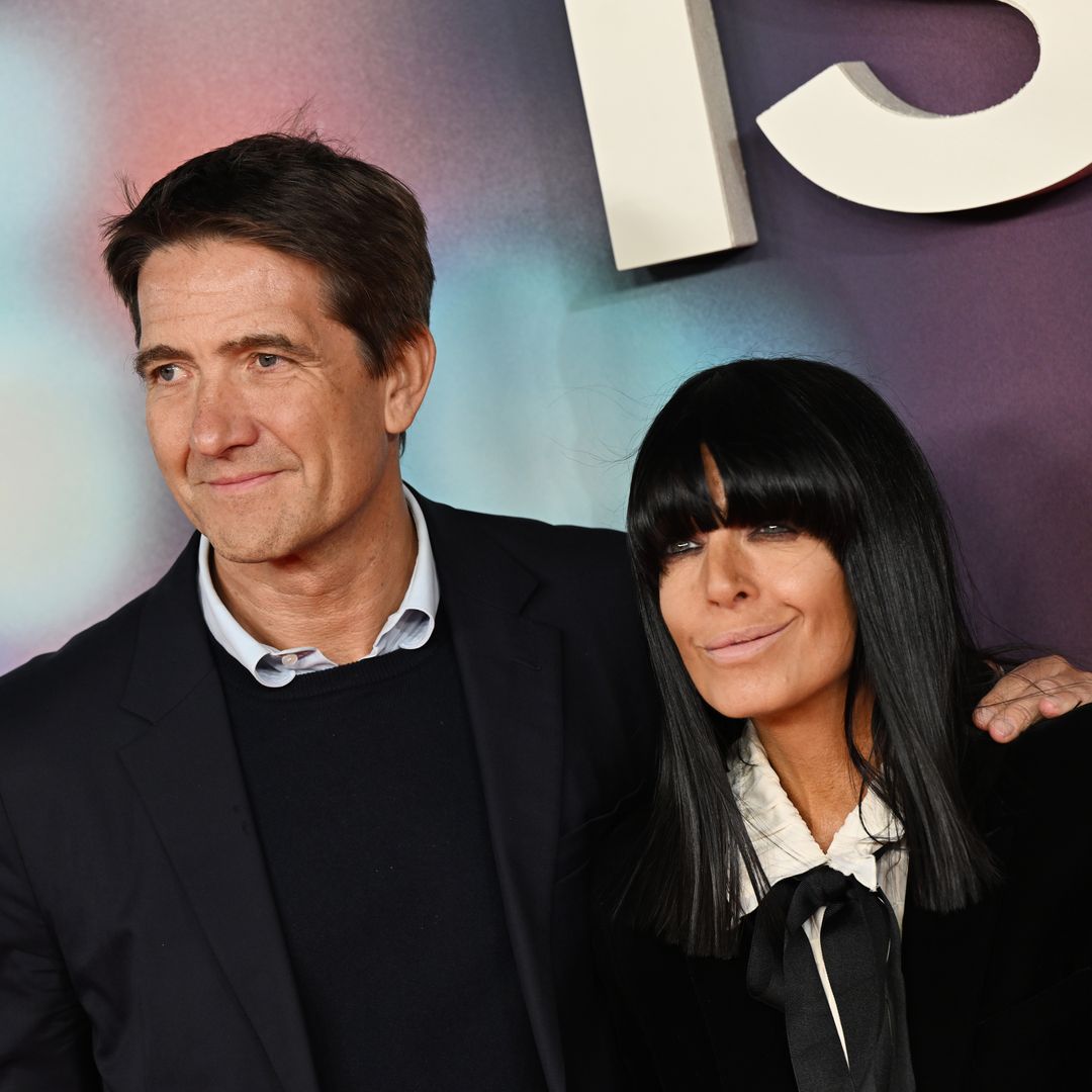 Claudia Winkleman makes rare red carpet appearance with husband Kris Thykier at premiere for his new Hollywood film