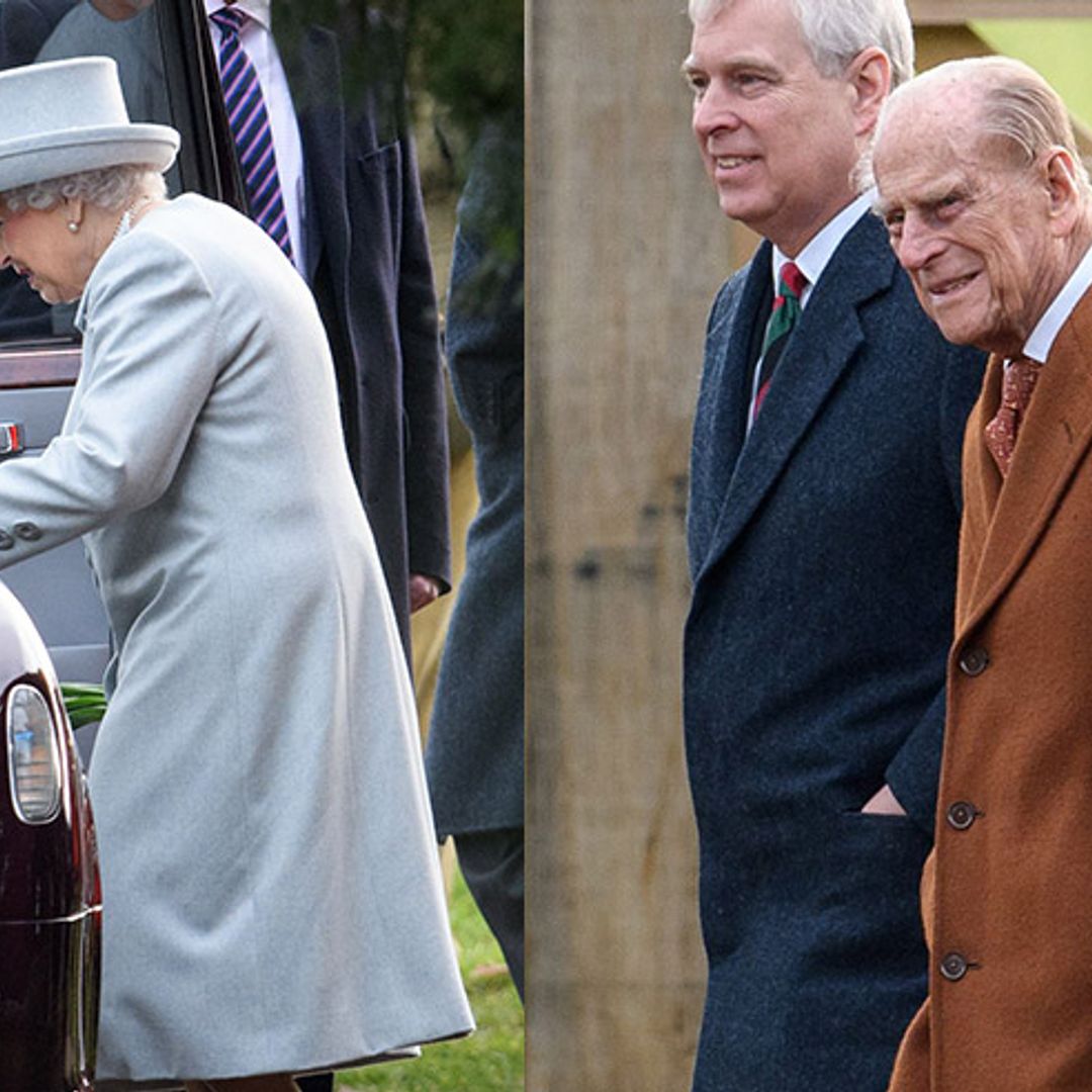The Queen and Prince Philip joined by family for Christmas Eve carol service