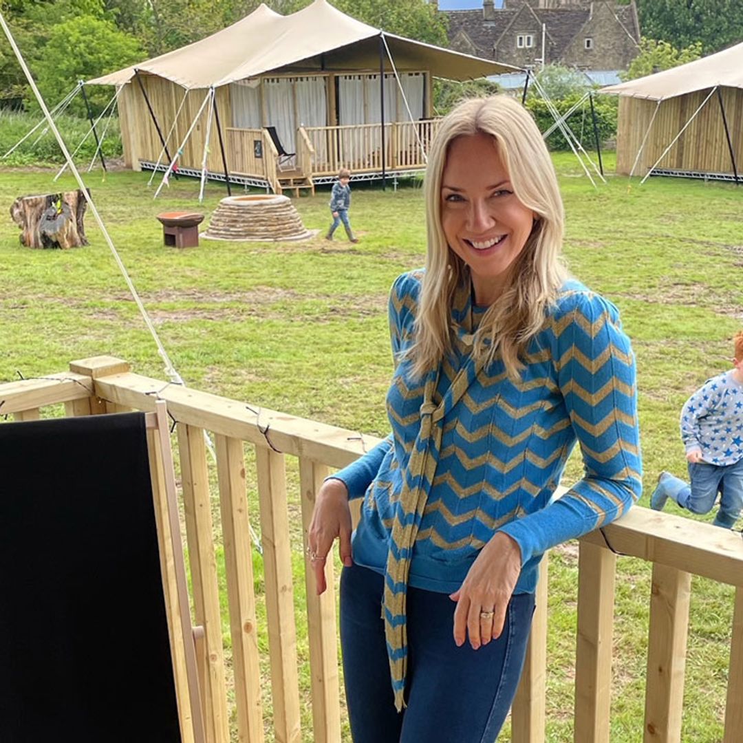 Family glamping fun at Woolley Grange Hotel - the perfect weekend escape