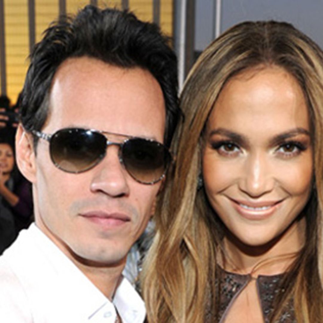 Jennifer Lopez and Marc Anthony reunite to watch their twins' Christmas show