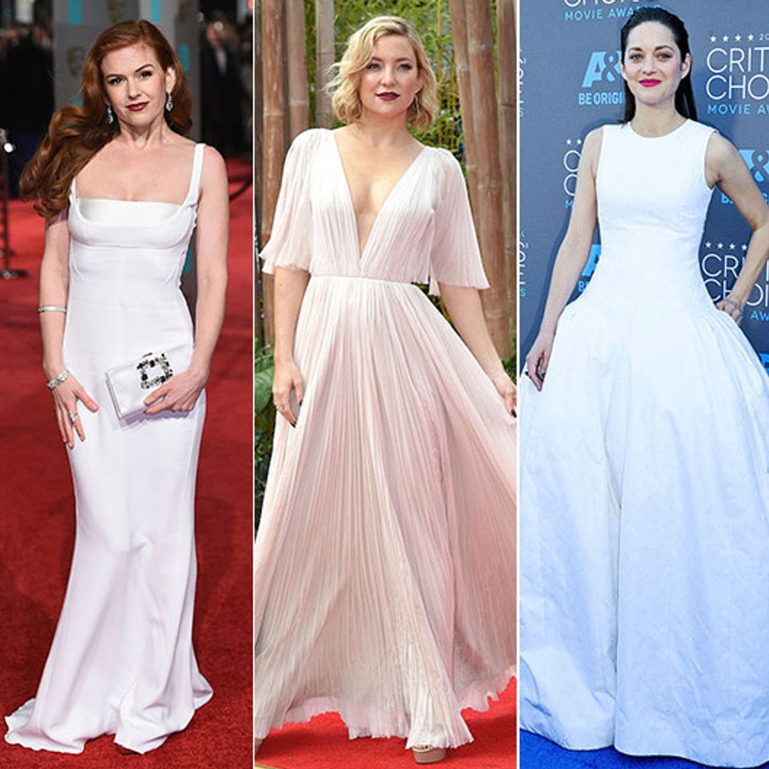 Bridal inspiration from your favorite celebrities on the red carpet