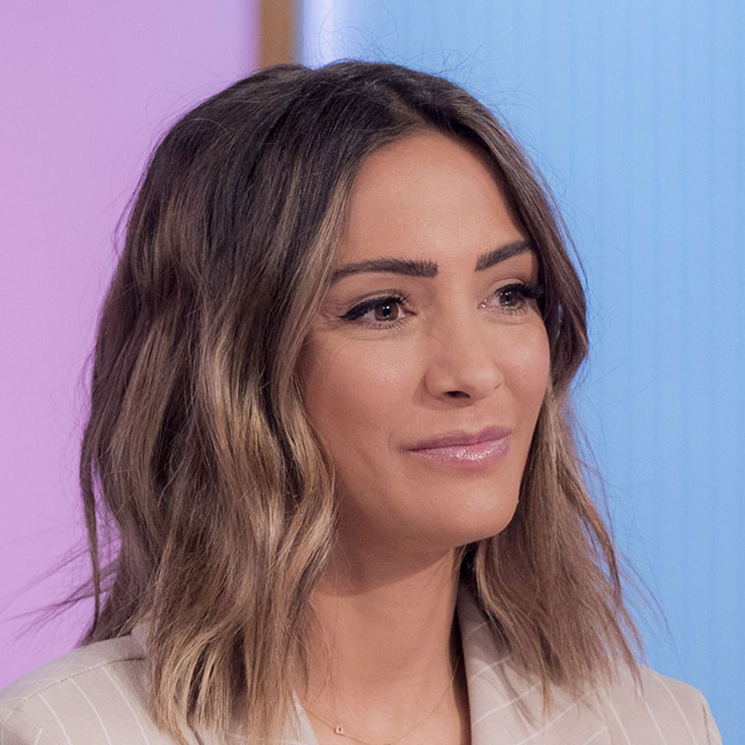 Frankie Bridge sparkles in the most eye-catching suit we've seen
