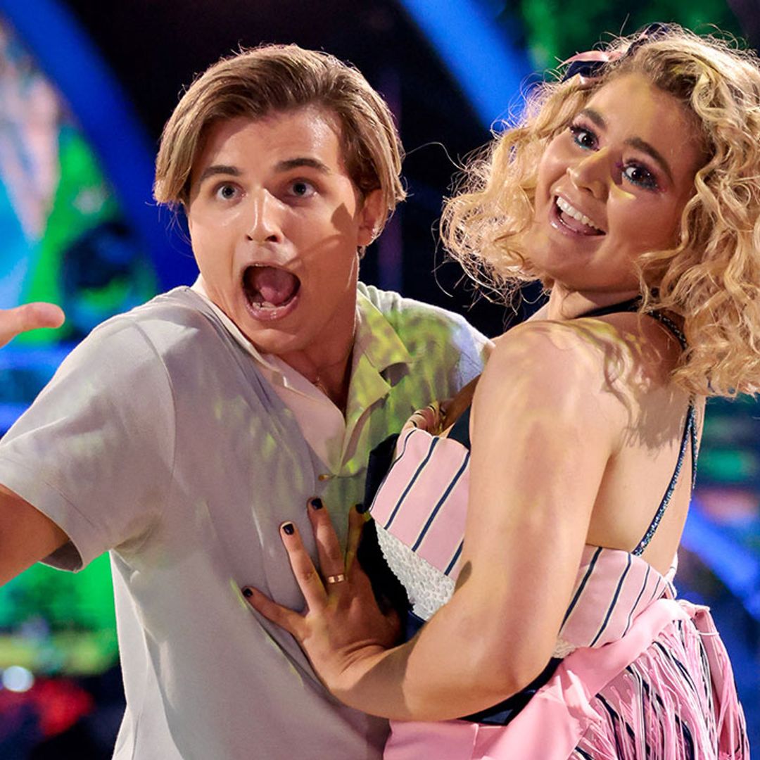 Romeo Beckham has the best reaction to Tilly Ramsay's Strictly performance