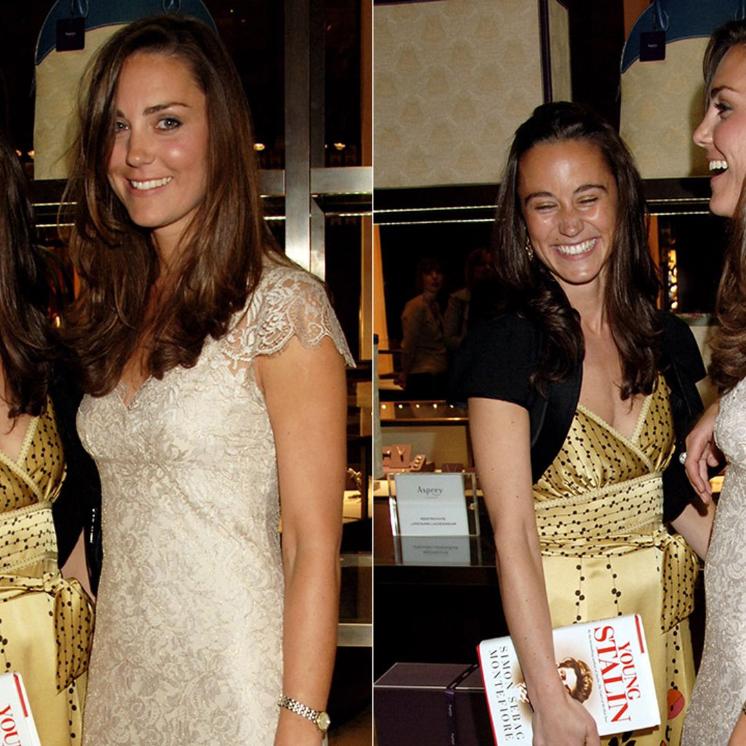 Princess Kate's lacy bodycon while partying with sister Pippa was so unexpected
