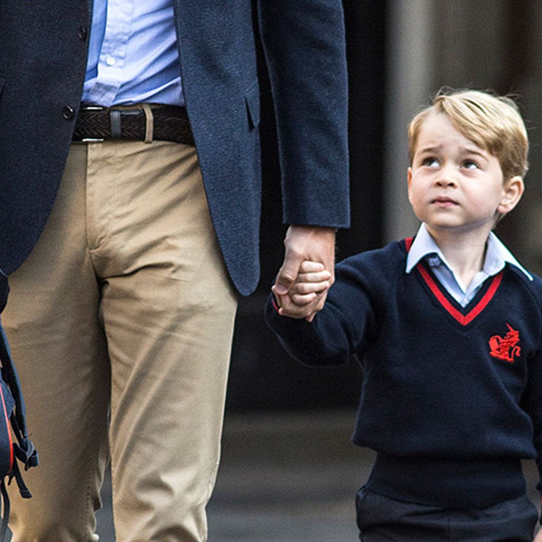 Prince William reveals Prince George is fed up with school already